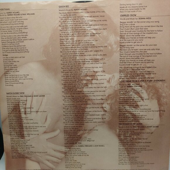 A Star Is Born 1976 Soundtrack Streisand Kristofferson Vintage Vinyl LP JS 34403 - Picture 6 of 11